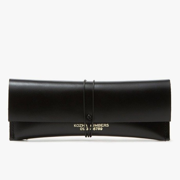 Kozha Numbers Handbags - KOZHA NUMBERS - The Cashlet, Black